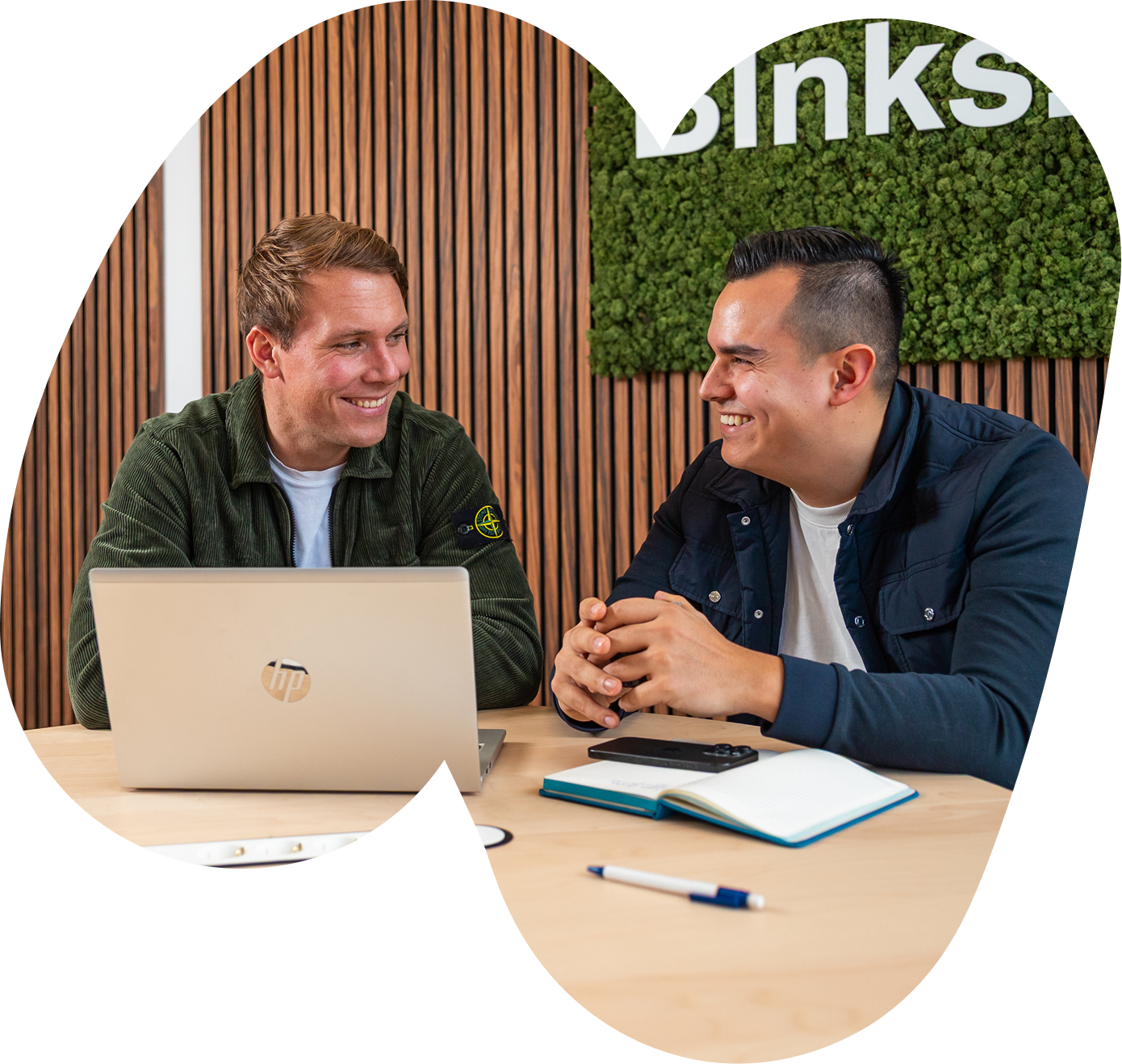 Blnks illustratie